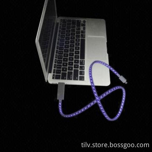 New LED Light Flashing Cable for iPhone 5s/5c